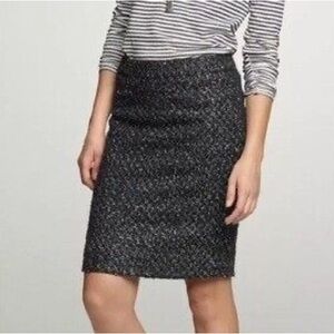 J crew Wool/Mohair blend pencil skirt